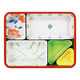 弁当容器 T-80-60-B2-B 800枚(50枚×16) T80-60M-B2B-1 1ケース(800枚入(50枚×16袋))（直送品）