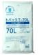 オザックス トパックゴミ袋 T 70L 厚さ0.032mm 30枚 00442624 1冊(30枚) 458-0657（直送品）