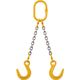 象印チエンブロック 象印 チェーンスリング100(アイタイプ) 大口フック 使用荷重17.3t 2-MFF-YN-20 1本（直送品）