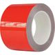 セーフラン安全用品 セーフラン 再帰反射ラインテープ 幅100mm×22m 赤 14343 1巻 270-9710（直送品）