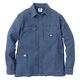 DICKIES D-698   ストレッチウォバッシュ　シャツジャケット Ｌ ライトインディゴ コーコス信岡 1着（直送品）