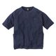 コーコス信岡 5ポケット 半袖ワッフルTシャツ LL ネイビー G-437 1着