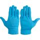 ウインセス WINCESS 綿スムス マチ無し手袋 青 (12双入り) Lサイズ 1001T-SX-L 1袋(12双) 336-0494（直送品）