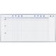 馬印 マジシリーズ壁掛ホーローホワイト月予定タテ書ボード MH36M 1枚 321-8239（直送品）