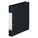 リヒトラブ リクエスト D型リングファイル 4穴 A4タテ 背幅41mm 黒 G1270-24 1冊