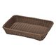 ベーカリーバスケット　幅40×奥行30×高さ7cm　ブラウン PDY132BR 1個 ちどり産業（直送品）