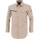 ジーベック XEBEC TCストレッチ長袖シャツ1713ー39ー3L サンドベージュ 1713-39-3L 1着 382-4468（直送品）