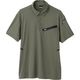 ジーベック XEBEC 半袖ポロシャツ6110ー36ー3L カーキ 6110-36-3L 1着 384-2961（直送品）