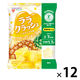 ゼリー 個包装 お配り菓子 蒟蒻畑ララクラッシュ　パイナップル味 1セット（1個×12）