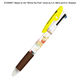 カミオジャパン ジェットストリーム3色 ボールペン 0.5mm　くまのプーさん 301642 5本（直送品）