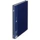 プラス スーパーエコノミークリアーファイル A4タテ 40ポケット ネイビー 紺 固定式 FC-124EL 88431（わけあり品）
