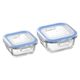 和平フレイズ レッシュ 耐熱ガラス容器2点セット ME-7395 1セット(4個)