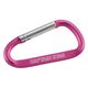 カラビナ キーホルダー アウトドア Dカラビナ Mサイズ アルミアクセサリー キャプテンスタッグ CAPTAIN STAG ピンク（直送品）