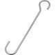 水本機械製作所 水本 Sフック ステンレス ひっかけSカン 全長800mm 使用荷重:0.20kN SAU-800 1本 111-2387（直送品）
