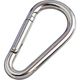 水本機械製作所 水本 ナス型カラビナ(環なし) SUS316 線径8mm A-2654 1個 336-7980（直送品）
