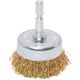 ワールドツール アストロプロダクツ AP 1/4HEX ワイヤーブラシ 真鍮 カップ型 2011000012168 1個 253-8057（直送品）