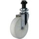 ハンマーキャスター ハンマー パイプ差込み旋回式ナイロン車輪 100mm φ32用 4201EN-N100 1個 814-2992（直送品）