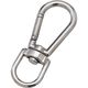 水本機械製作所 水本 ステンレス スナップフック スナップフックBL型(スイベルタイプ) 線径4mm A-2598 1個 316-6625（直送品）