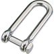 水本機械製作所 水本 ステン ロング角頭シャックル 呼び12mm A-1108 1個 195-1909（直送品）