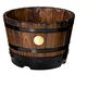 タカショー ウッドバレルプランター 浅型 S 273637 1個（直送品）