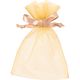 ヘッズ オーガンジーバッグ/シャンパンゴールド-S OGC-BS 1組(10枚)
