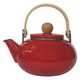 前川金属工業所 前川 雅ホーロー急須 赤 413354 1個（直送品）