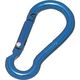 水本機械製作所 水本 アルミスナップフック(ブルー) 線径5mm A-669 1個 317-7636（直送品）