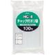 東京硝子器械 TGK チャック付ポリ袋 EGー4 200枚入 153-23-67-55 1袋(200枚) 189-8877（直送品）