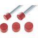 東京硝子器械 TGK カブセ式ゴム栓 赤 TR-12 100個入 717-03-20-05 1箱（100個） 184-8811（直送品）