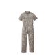 丸鬼商店 半袖ツナギ ライトグレー L PS105-71-L 1枚（直送品）