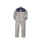 丸鬼商店 長袖ツナギ グレー/ブルー L RO190-91-L 1枚（直送品）