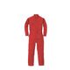 丸鬼商店 綿長袖ツナギ レッド BLL 210-02-BLL 1枚（直送品）