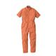 丸鬼商店 JIS T8118帯電防止半袖ツナギ オレンジ BLL AE391-53-BLL 1枚（直送品）