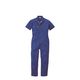 丸鬼商店 半袖ツナギ ブルー 3L PS121EK-04-3L 1枚（直送品）