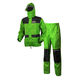 ケイワーク ライフガードマグナムレインスーツ グリーン/ブラック LL LR01-GR-LL 1着