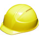 トラスコ中山 超軽量ヘルメット“軽帽” 通気孔付 イエロー TD-AA17V-Y 1個 856-6922