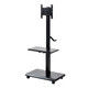 サンワサプライ 壁寄せ手動上下昇降液晶ディスプレイスタンド CR-LAST24 1台（直送品）