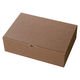 ヘッズ 無地ブラウンギフトボックス 外寸：W323×H95×D225mm MBR-GB1 1袋（10枚入）