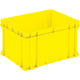 岐阜プラスチック工業 リス Rボックス型コンテナ 134413 B型プラテナーRBー42 黄 RB-42 Y 1個 836-2456