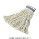 ニューウェルブランズ・ジャパン ラバーメイド クリーニングモップ ユニバーサル・レーヨン RME438WT 1個 856-7436（直送品）