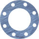 トラスコ中山 TRUSCO ガスケット フランジ外パッキン 5K 100A 厚み1.5mm TFPS-5K100A-15 1枚（直送品）