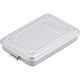 トラスコ中山 TRUSCO トランク型工具箱 154X105X29 シルバー T-15SV 1個 856-3678（直送品）