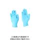 川西工業 川西 ニトリル使いきり手袋 100枚入 ブルー 2037-LL 1箱(100枚) 829-0506（直送品）