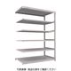 TRUSCO スチールラック M3型中量棚 1200×1121×H2400 6段 連結 ネオグレー M3-84126B NG（直送品）