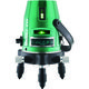 山真製鋸 レーザー墨出器 グリーンレーザー GLZー3ーW 縦1・横1 193×120mm 1セット(1台) 834-5535（直送品）