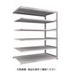 TRUSCO スチールラック M3型中量棚 1200×1121×H2100 6段 連結 ネオグレー M3-74126B NG（直送品）