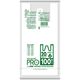 日本サニパック サニパック YS1HーW レジ袋乳白 (東日本6号/西日本20号) 1袋(100枚) 828-9319（直送品）