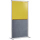 吉野 遮光火花兼用衝立(イエロー×A種シート)1×2 単体固定足 YS-12SF-Y-BW 1台 831-5234（直送品）