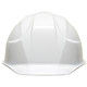 【ヘルメット】 DICプラスチック ABS製ヘルメット AA17 AA17型HA5E-K17式(WH) 1個