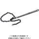 トラスコ中山 TRUSCO チェーンレンチ チェーン長さ520mm シルバー TCW-300 1丁 836-6962（直送品）